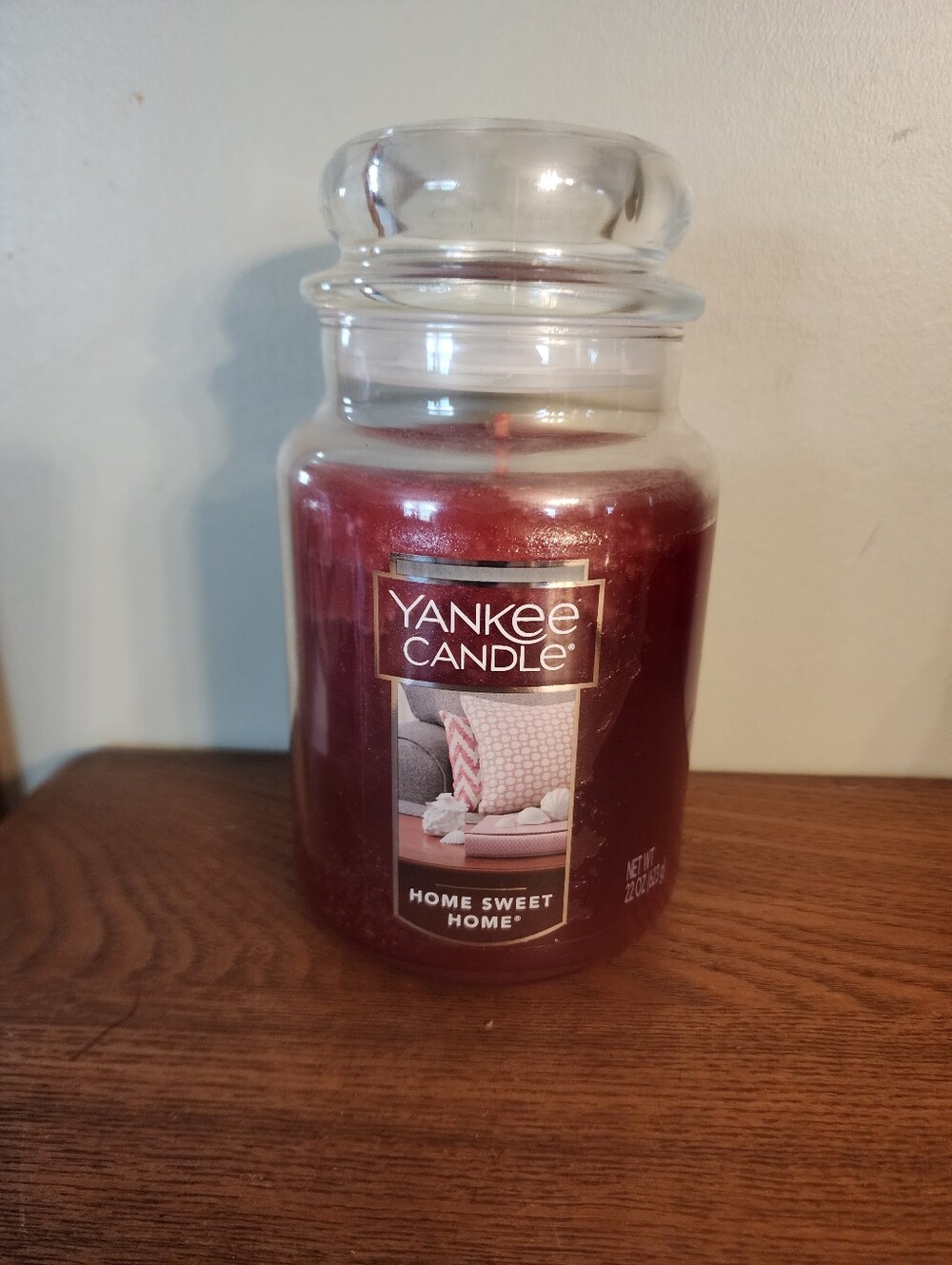 NEW Yankee Home Sweet Home 22 Oz Candle